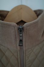 2000S Beige Quilting Jacket