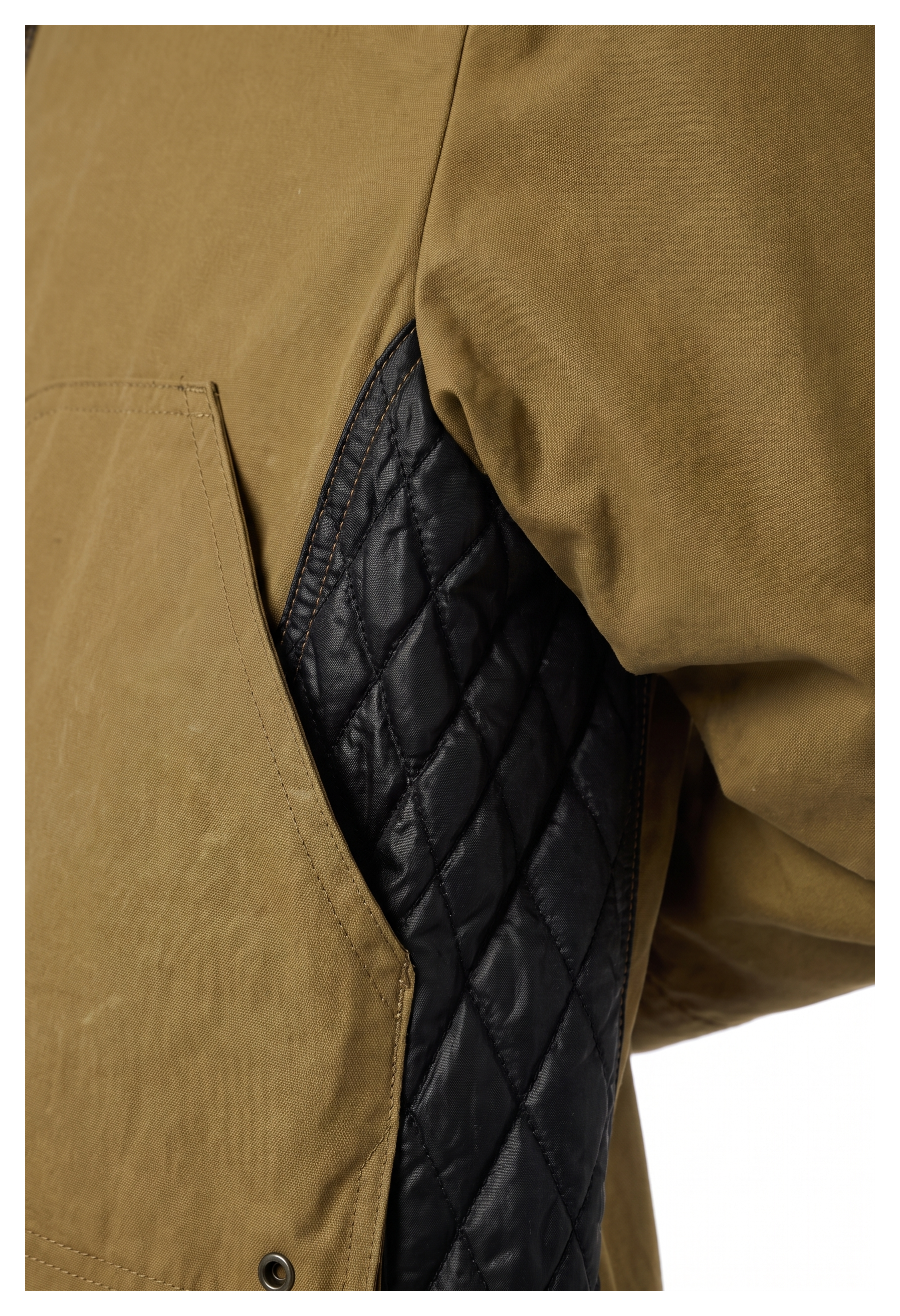 60/40 Cross-Weave Jacket with Panel Detail