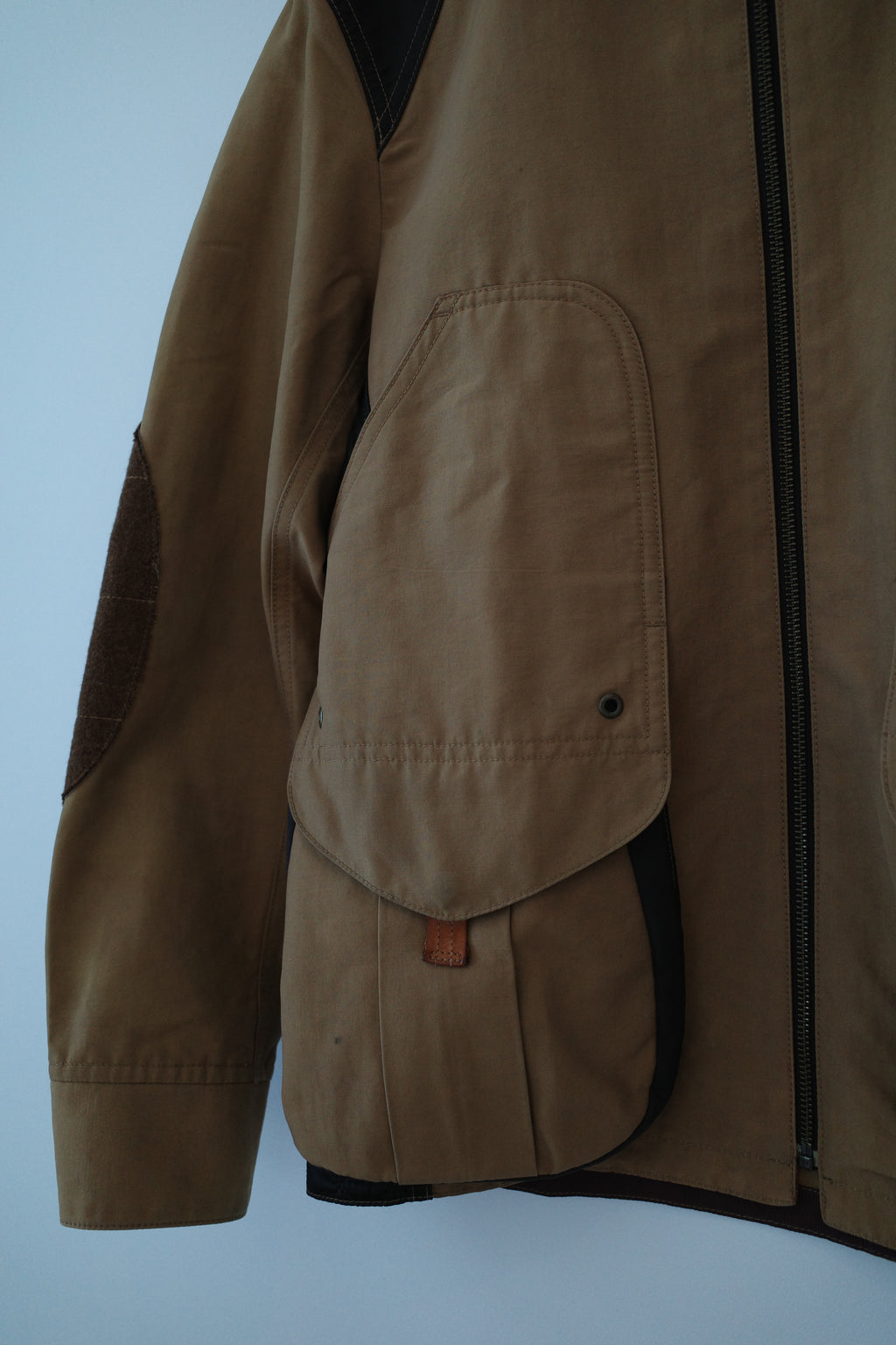 60/40 Cross-Weave Jacket with Panel Detail