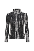 Abstract Pattern Long-Sleeved