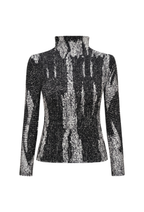 Abstract Pattern Long-Sleeved