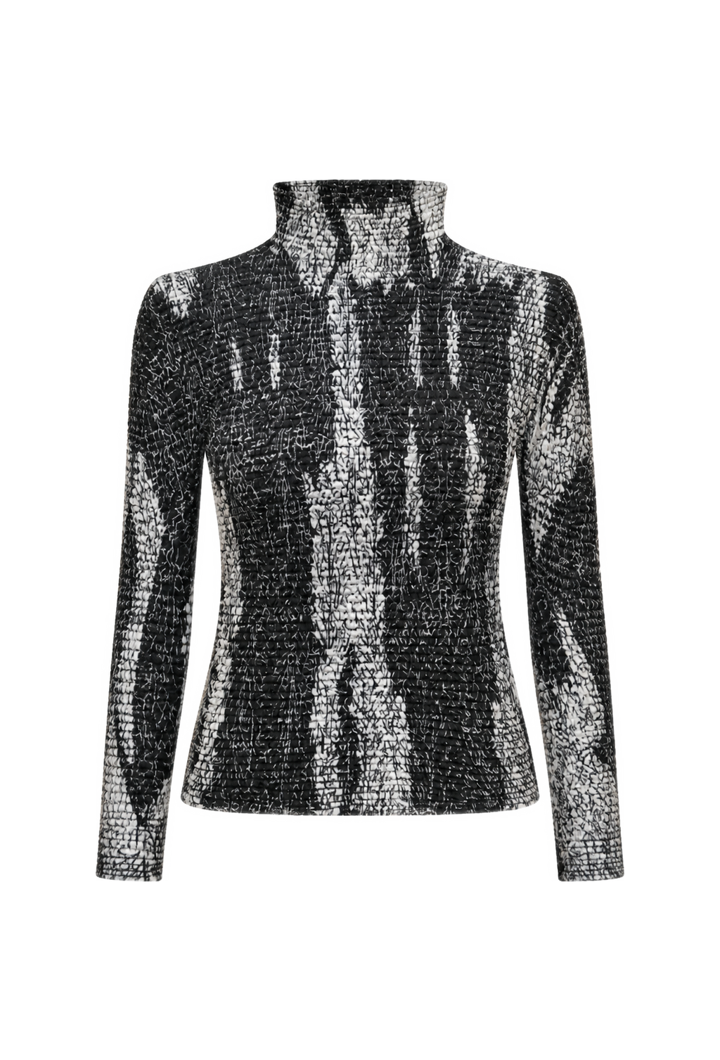 Abstract Pattern Long-Sleeved