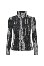 Abstract Pattern Long-Sleeved