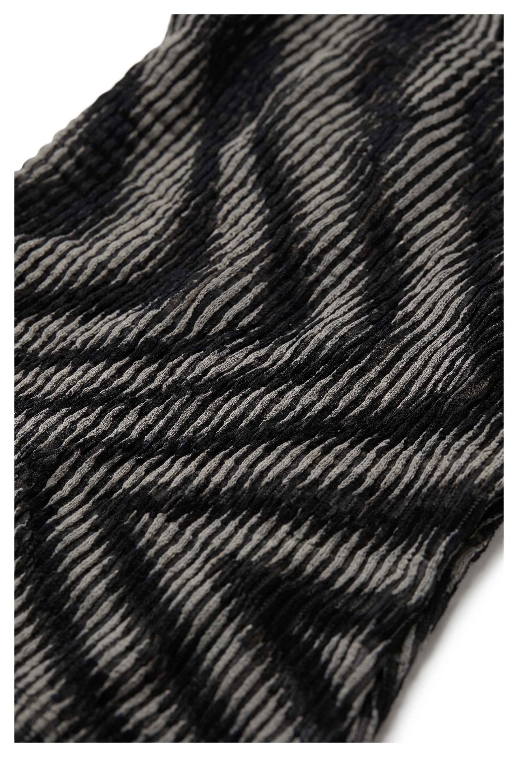 All-over Print Pleated Top