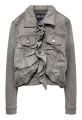 Asymmetrical Denim Jacket