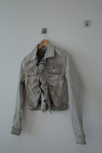 Asymmetrical Denim Jacket