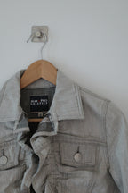 Asymmetrical Denim Jacket
