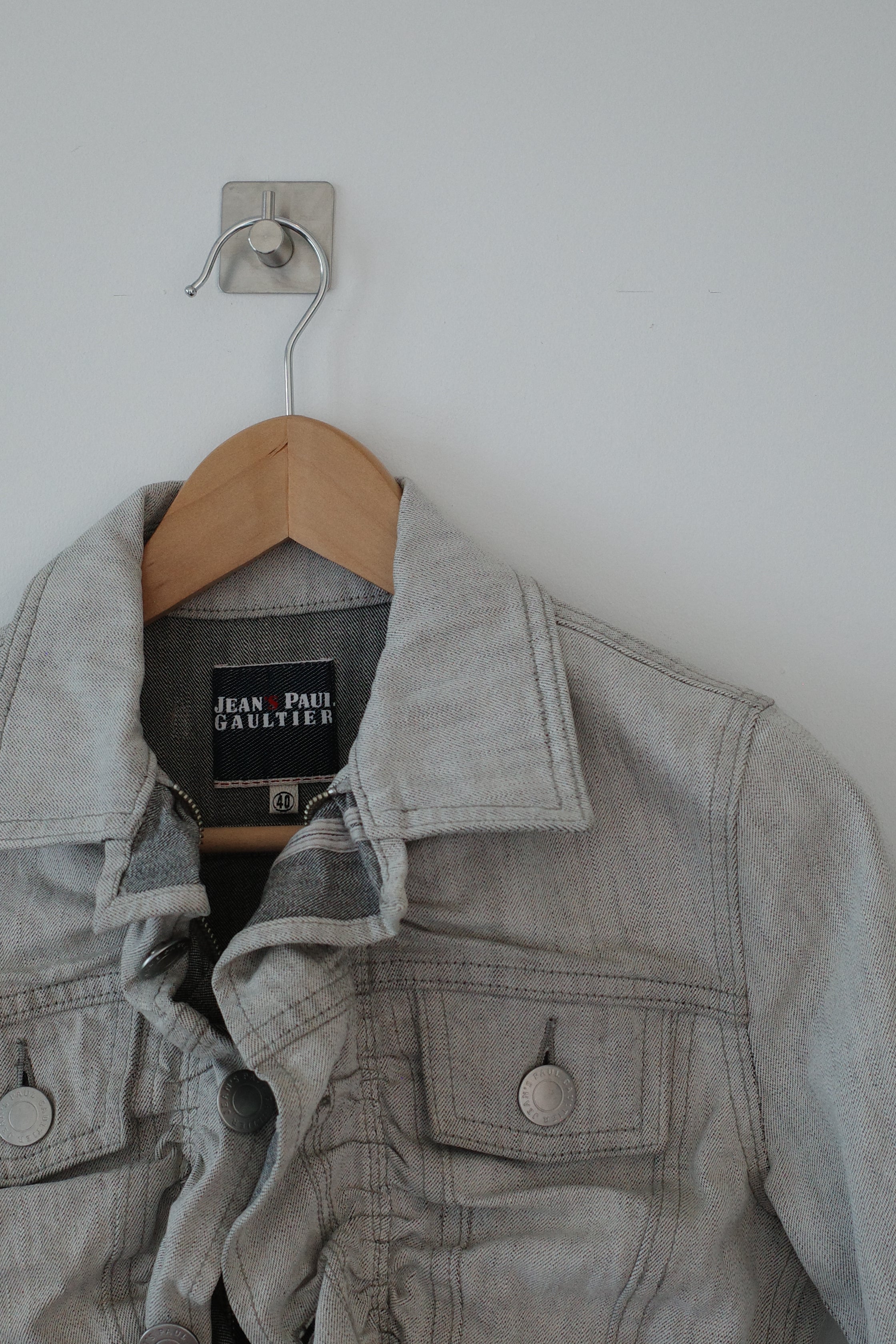 Asymmetrical Denim Jacket