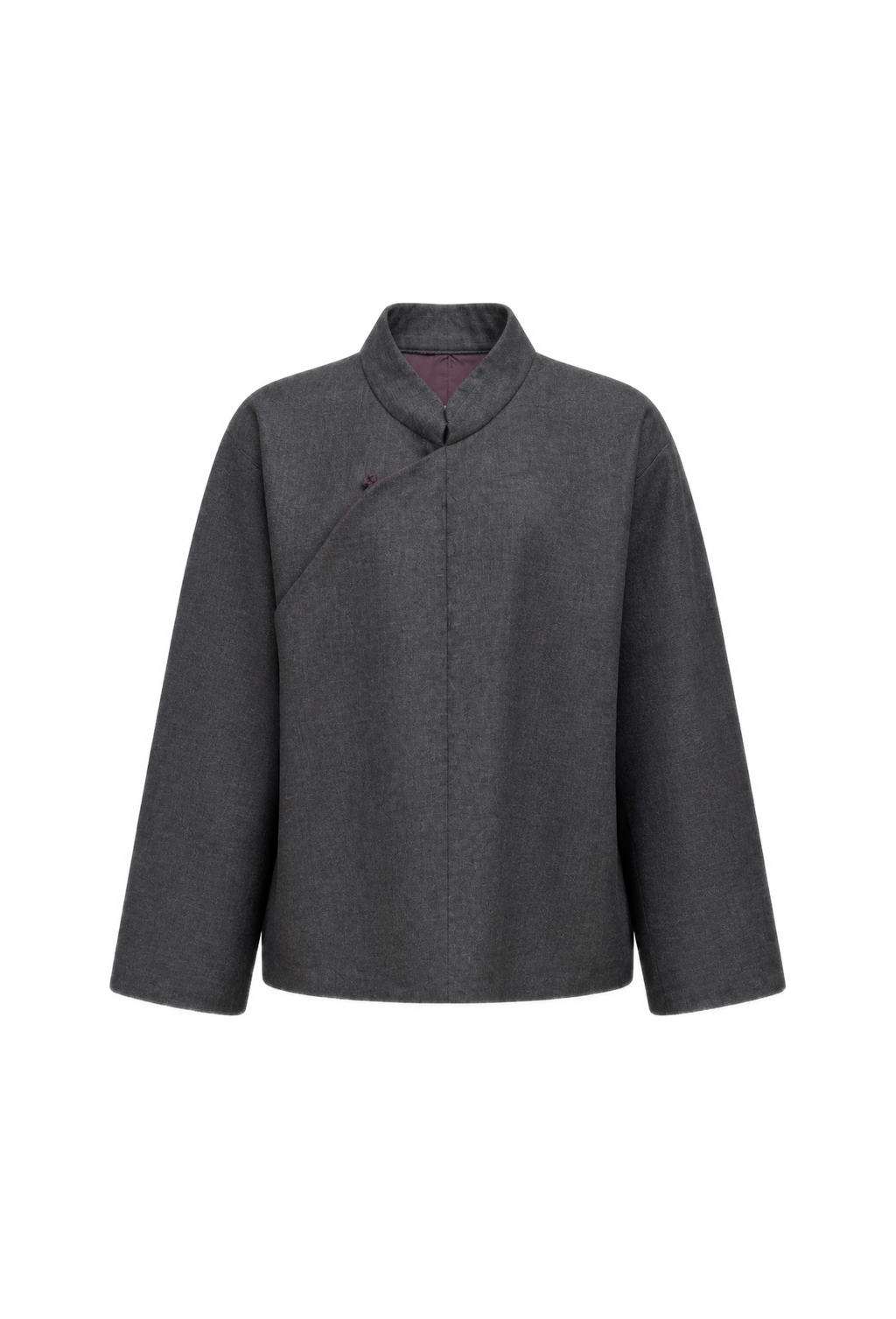 Chinese-style Mao-collar Blouse
