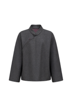 Chinese-style Mao-collar Blouse