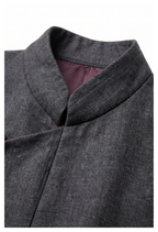 Chinese-style Mao-collar Blouse
