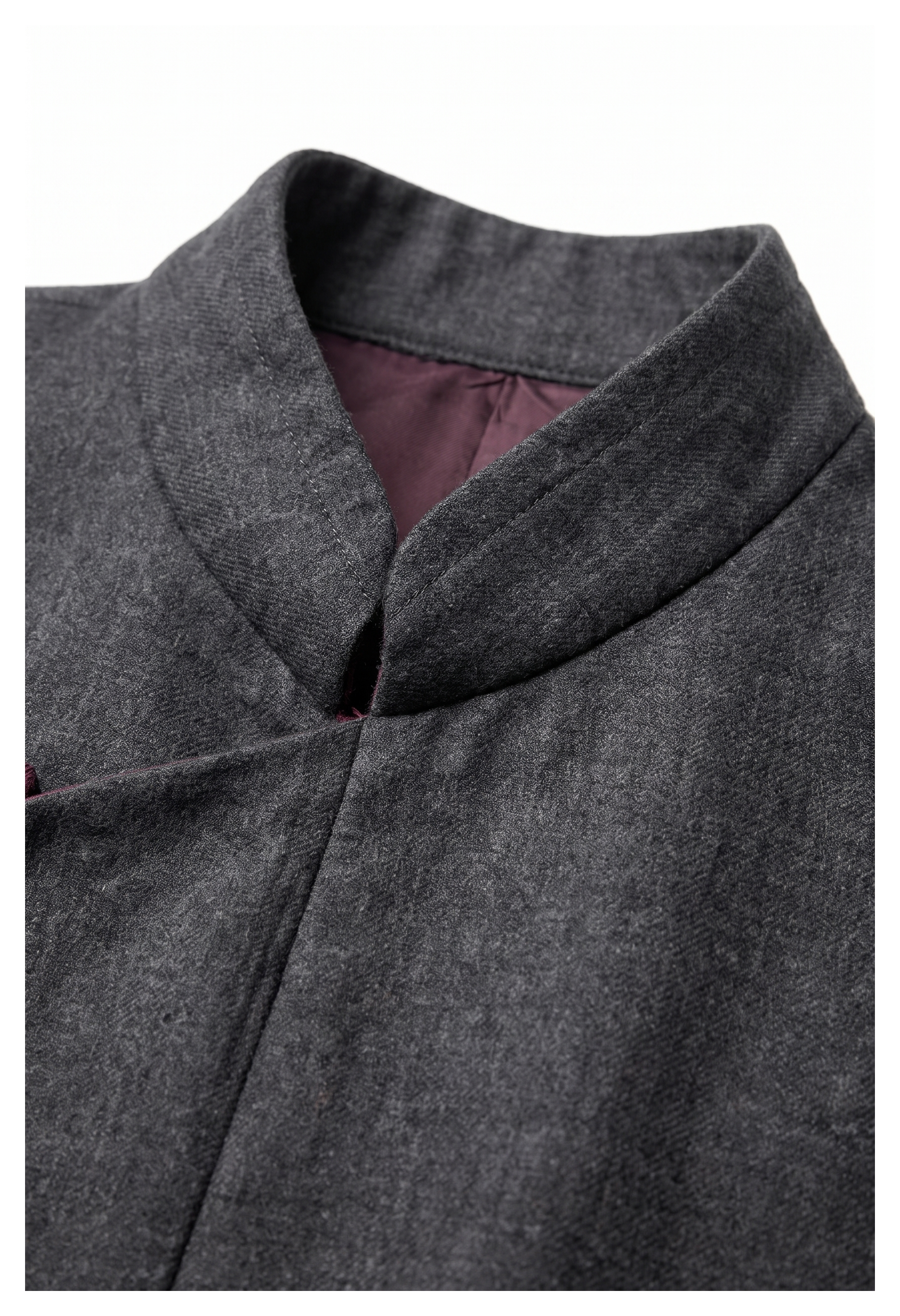 Chinese-style Mao-collar Blouse