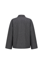 Chinese-style Mao-collar Blouse