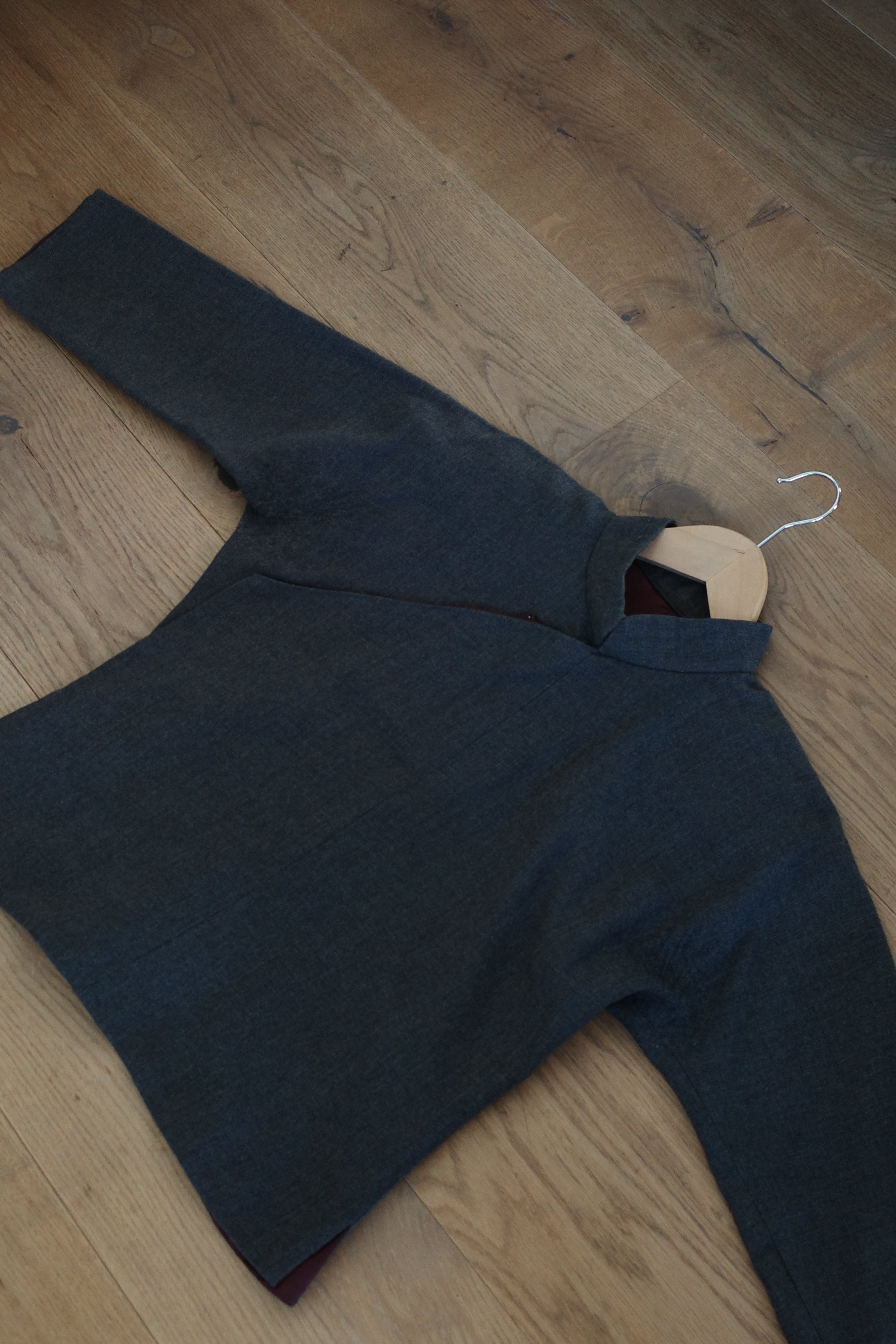 Chinese-style Mao-collar Blouse
