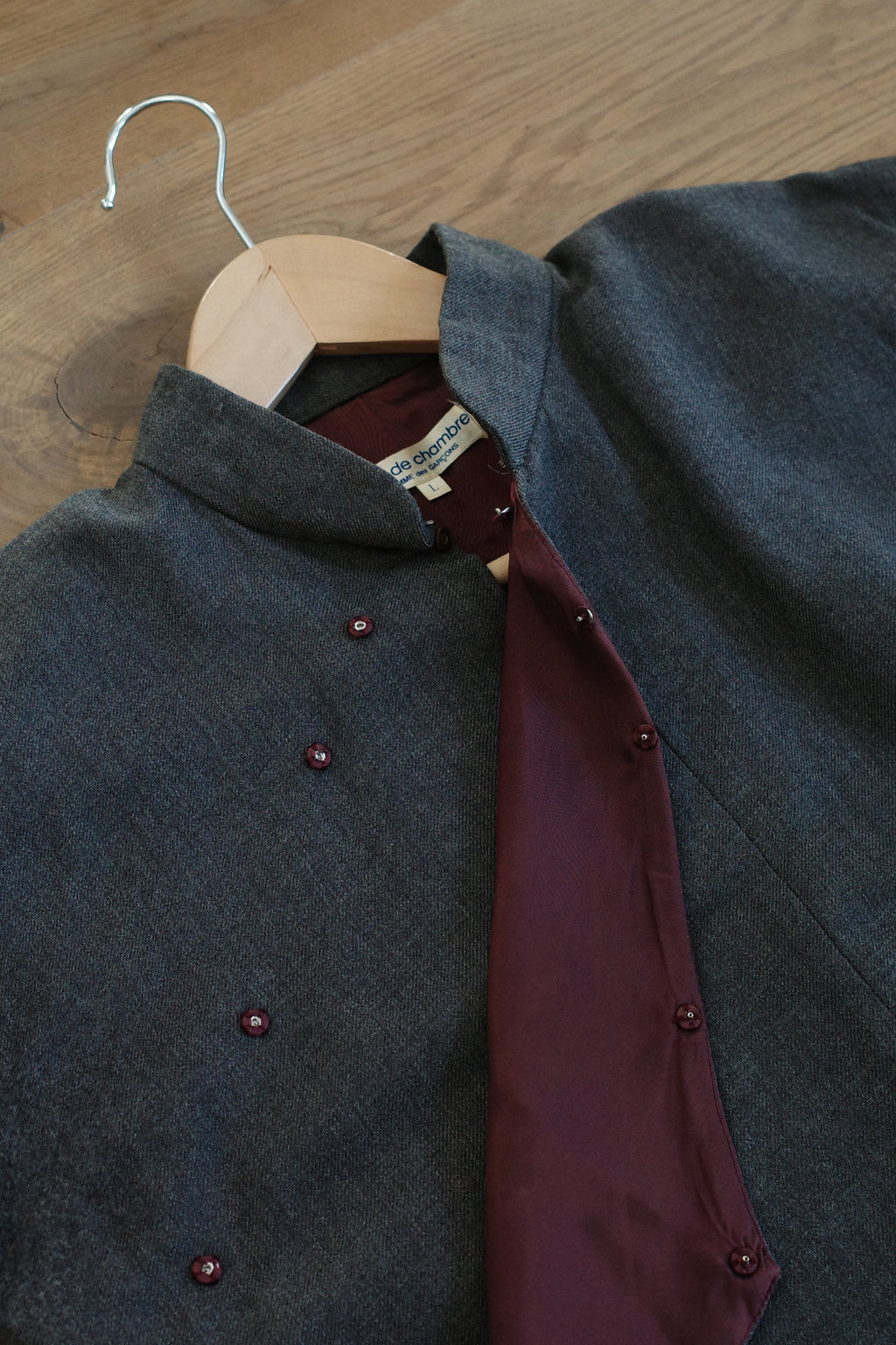 Chinese-style Mao-collar Blouse