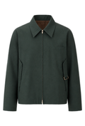 Deep Neck Zip Jacket
