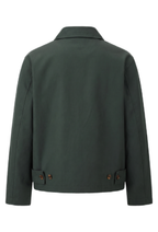 Deep Neck Zip Jacket
