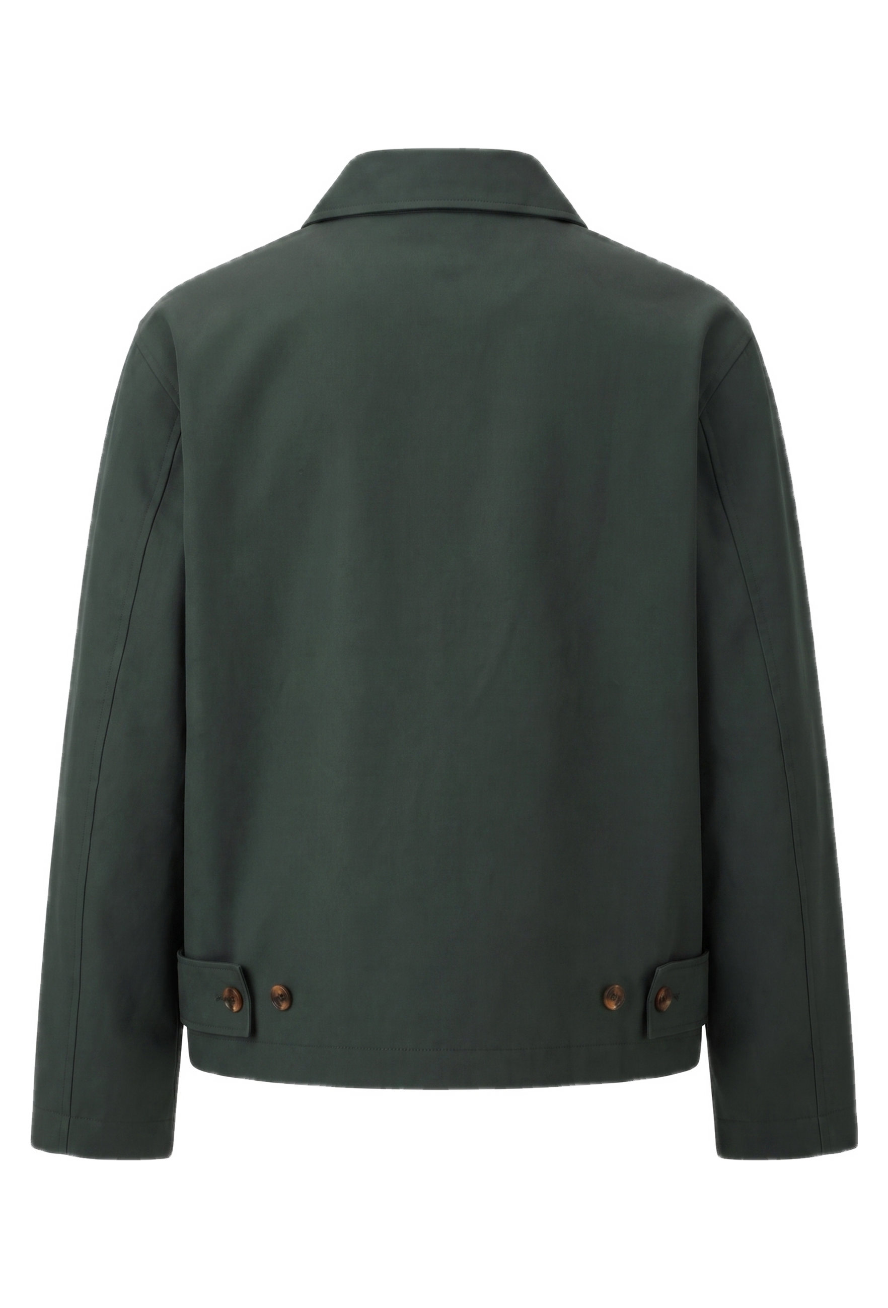 Deep Neck Zip Jacket