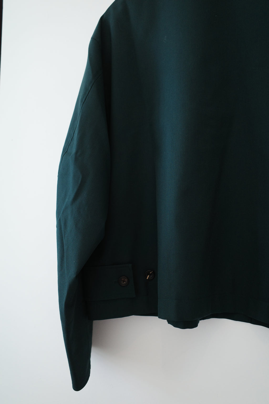 Deep Neck Zip Jacket