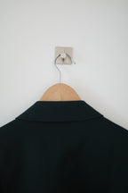 Deep Neck Zip Jacket