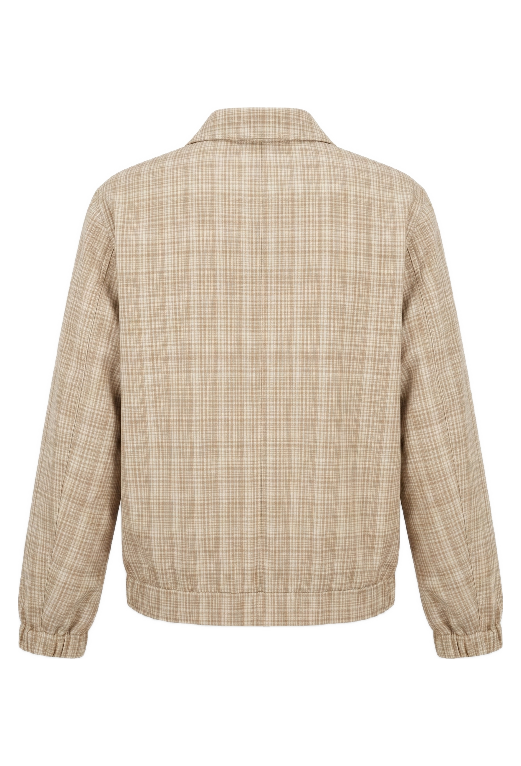 Double Face Check Blouson Jacket