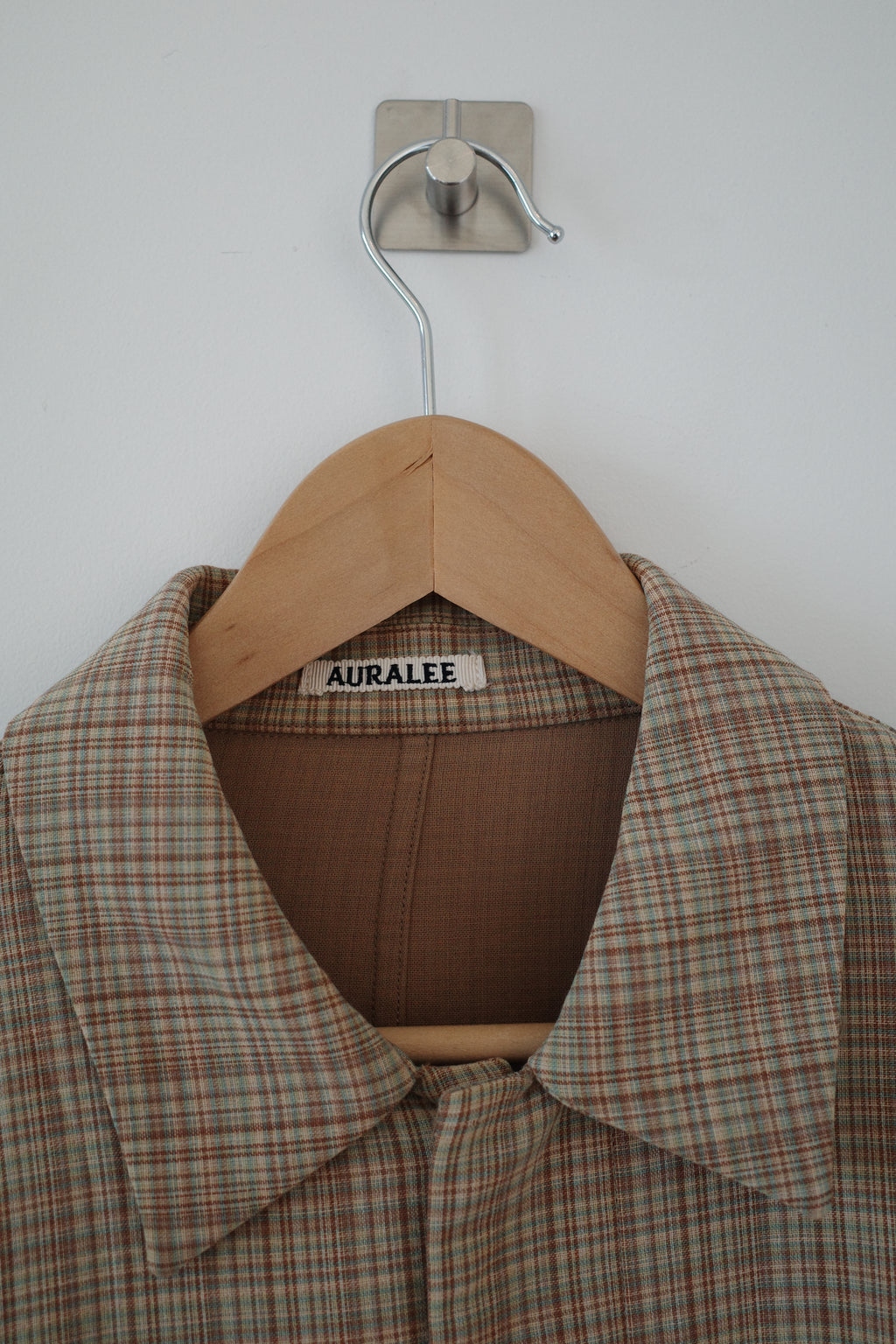 Double Face Check Blouson Jacket