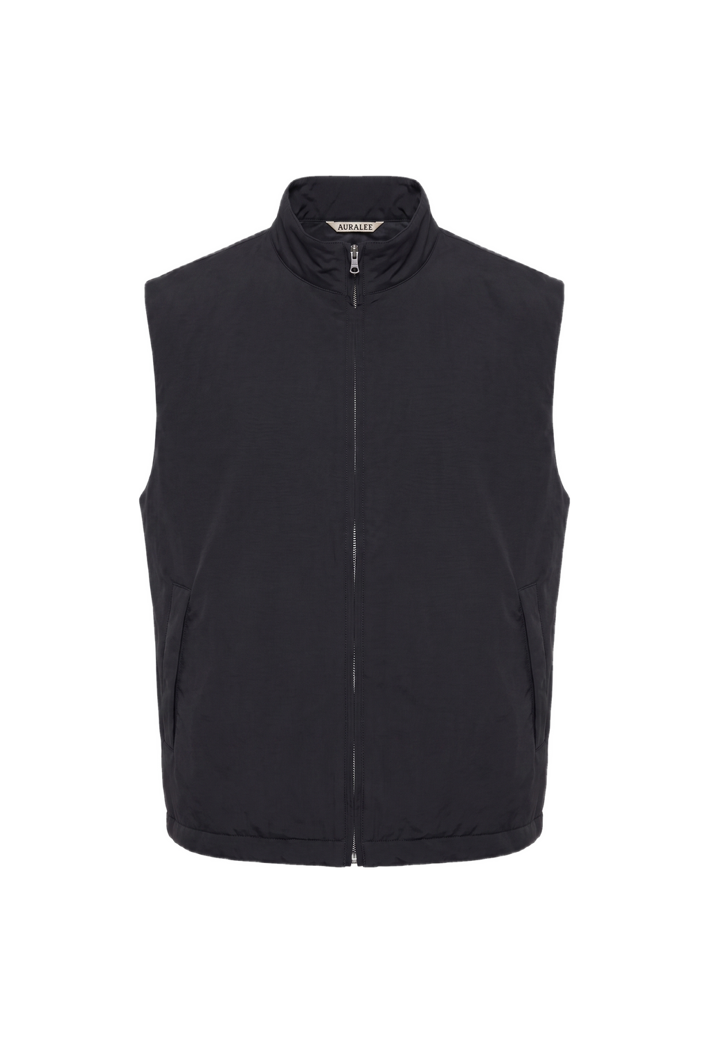 High-count Wool Poplin Vest