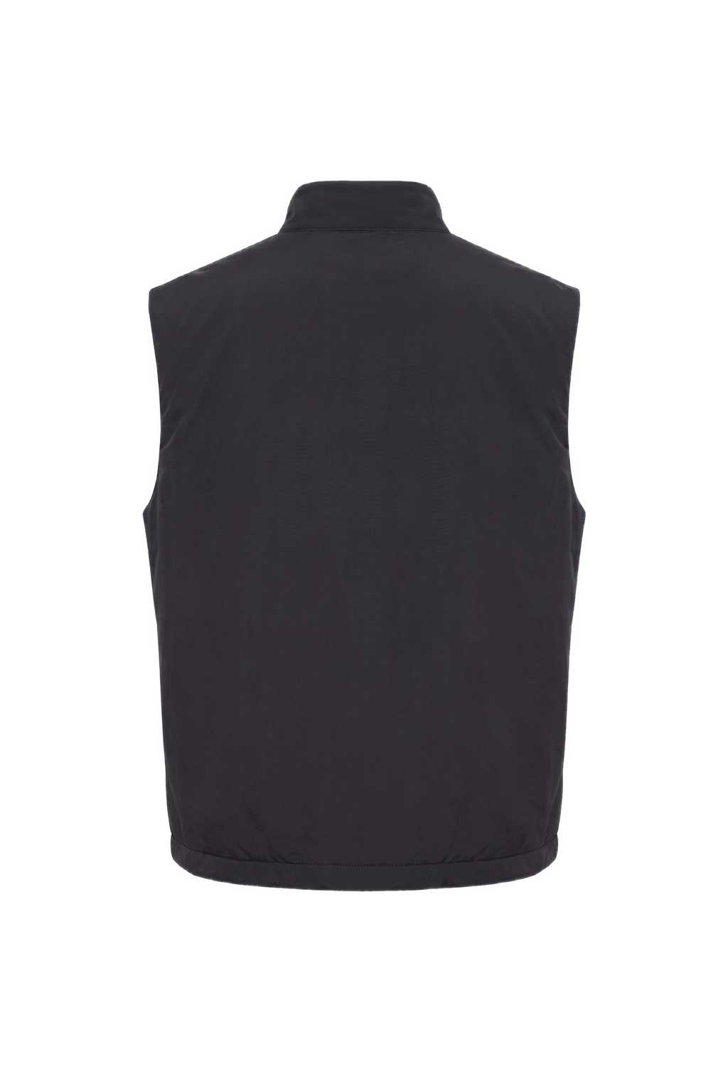 High-count Wool Poplin Vest