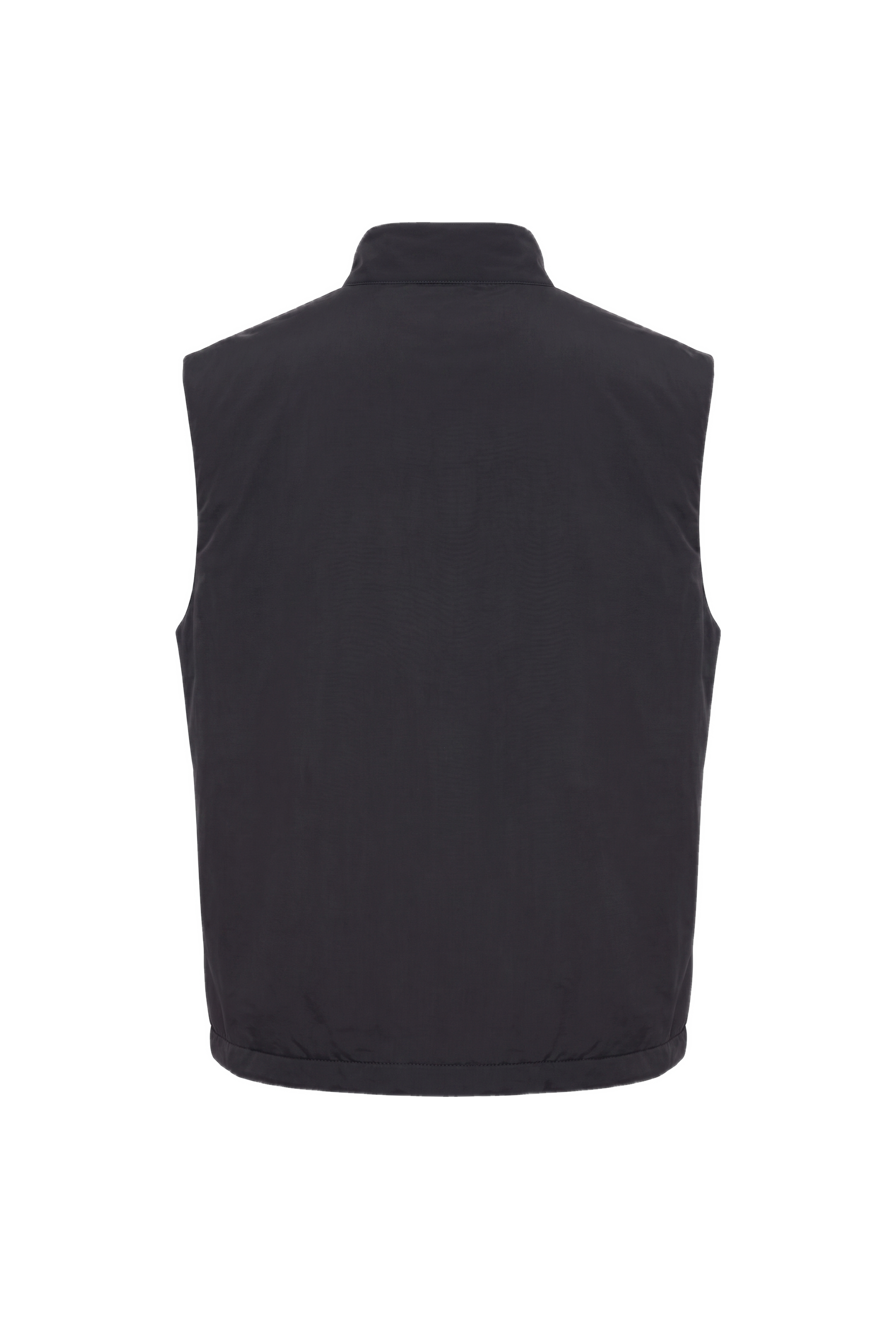 High-count Wool Poplin Vest