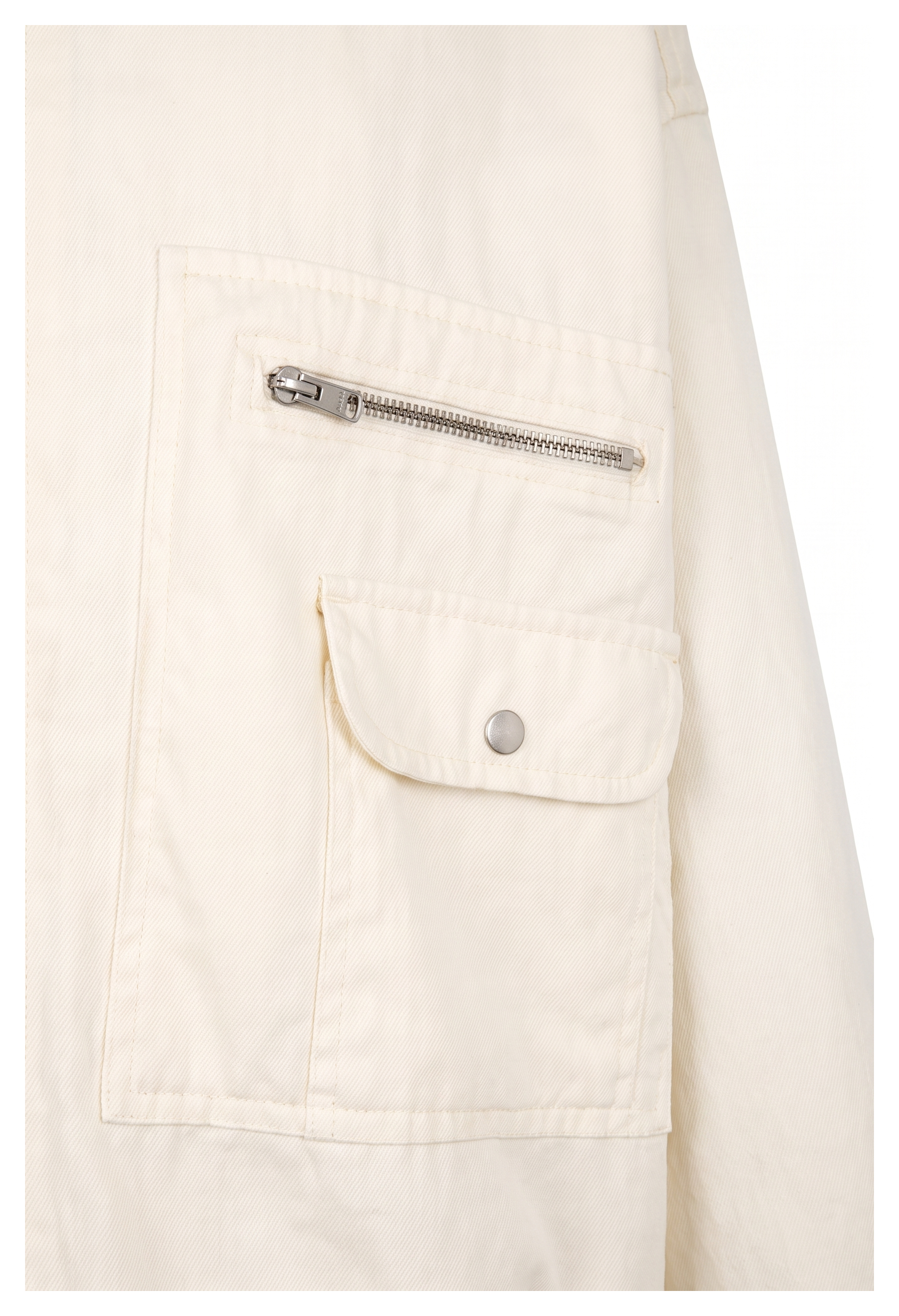 I.S. 1980s Cream Bomber Jacket