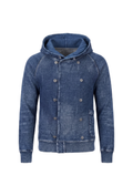 IDG Vintage-washed Hooded Sweatshirt