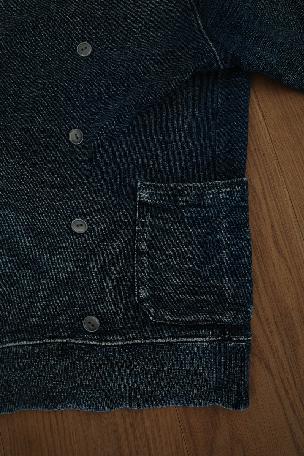 IDG Vintage-washed Hooded Sweatshirt