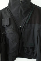 Over Sleeve Fixed Fleece Jacket