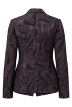 Puffed Jacquard Design Jacket