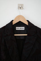 Puffed Jacquard Design Jacket