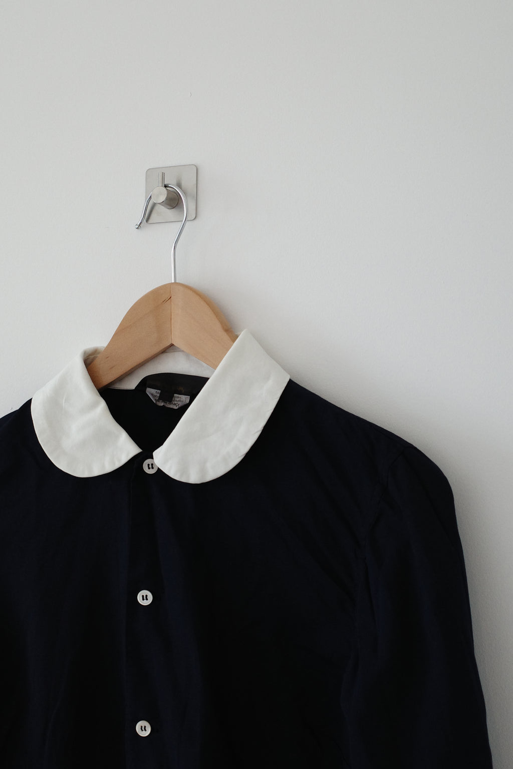 Round-neck Blouse Classic Navy