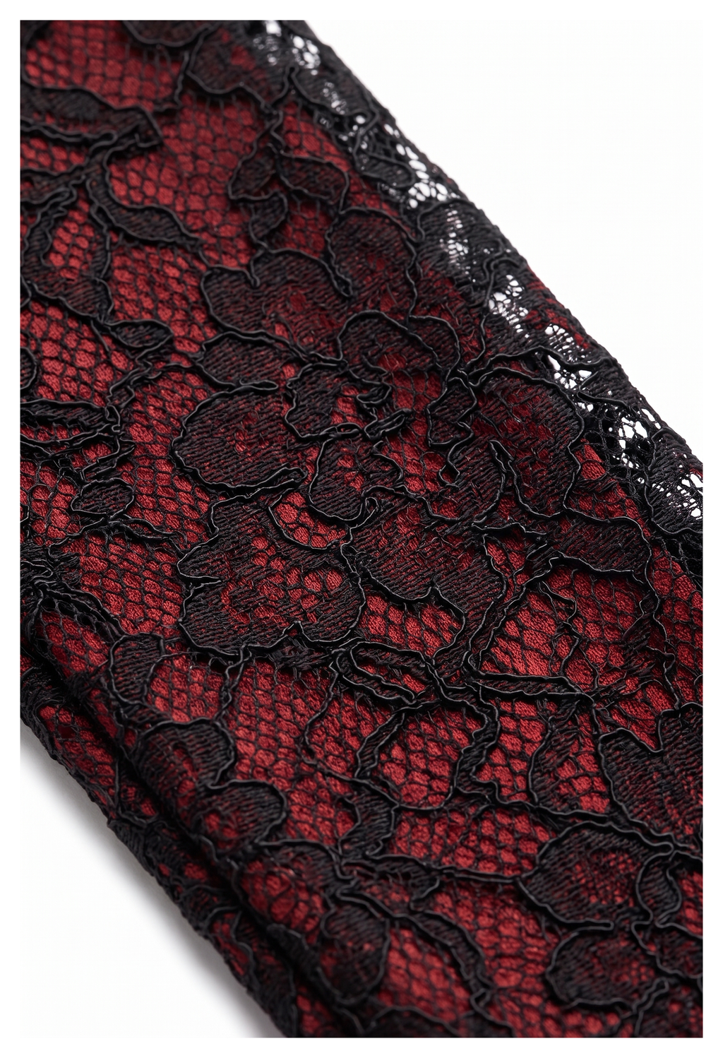Sheer Floral Shirt with Ruffles, Round Collar and Lace