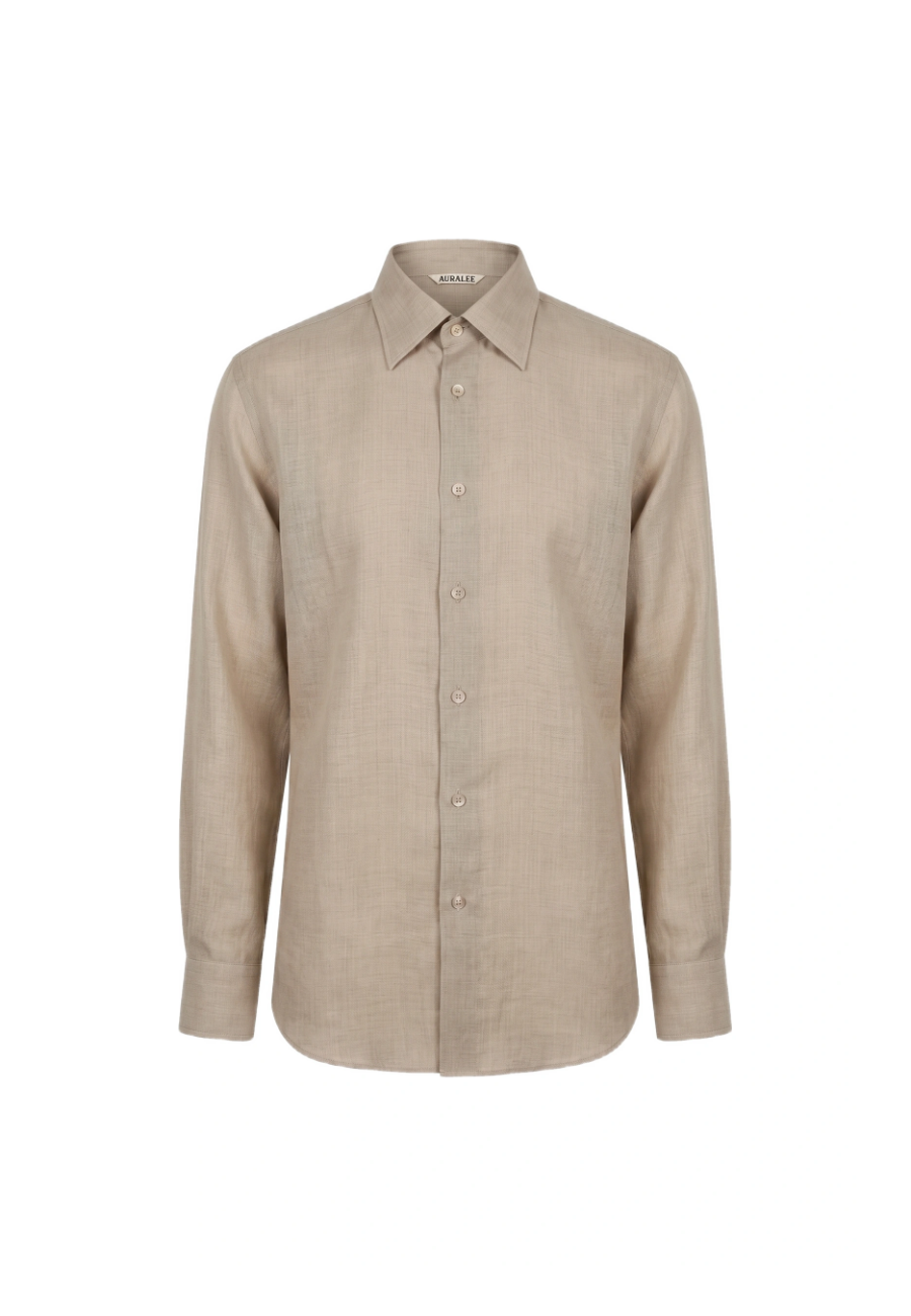 Sheer Wool Silk Shirt