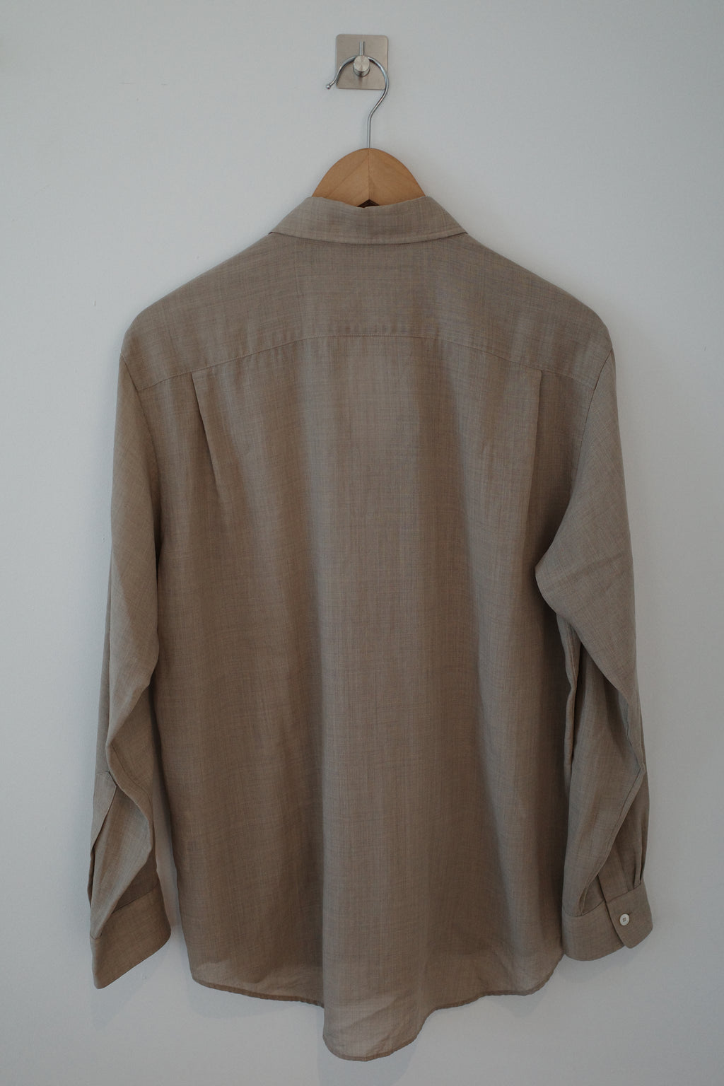 Sheer Wool Silk Shirt