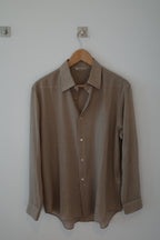 Sheer Wool Silk Shirt