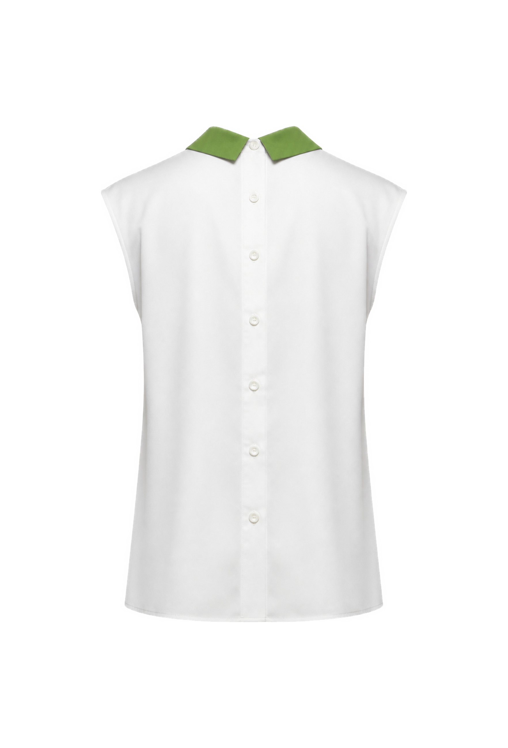 Silk Sleeveless Shirt