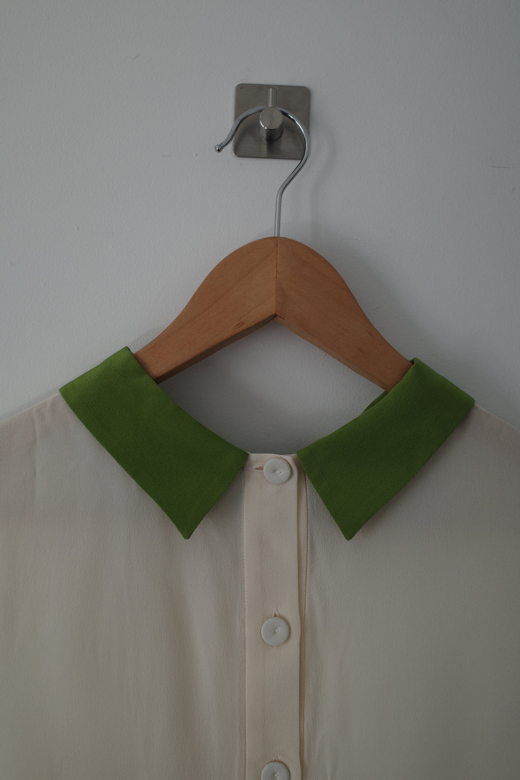 Silk Sleeveless Shirt