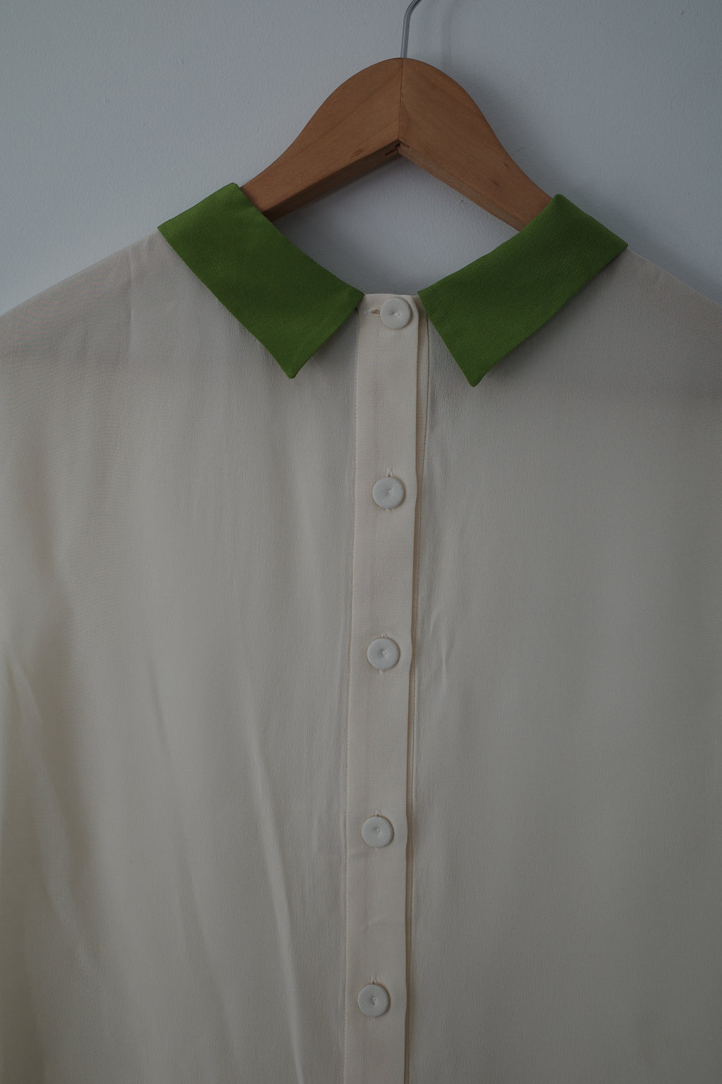 Silk Sleeveless Shirt