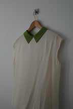 Silk Sleeveless Shirt