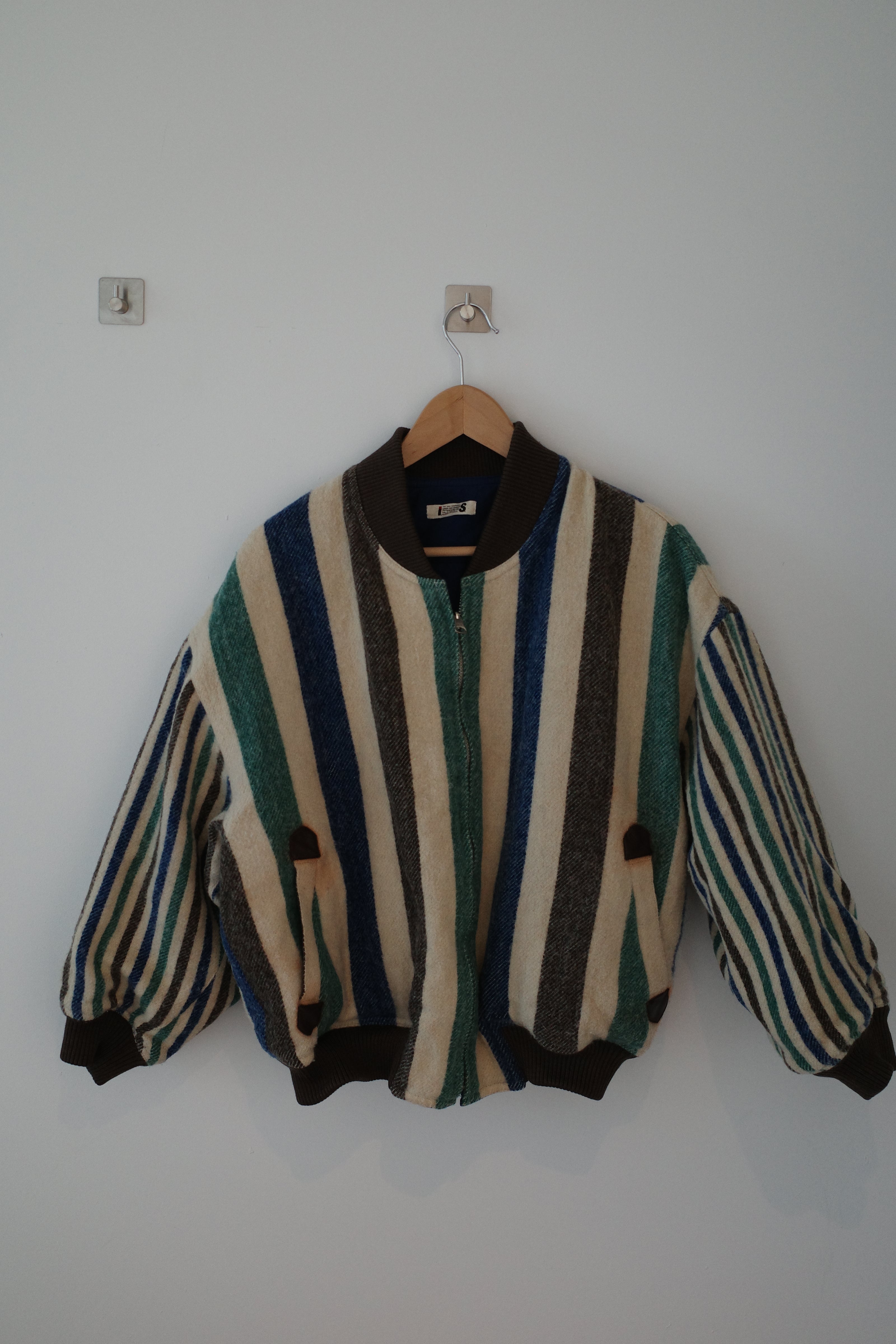 Stripe Reversible MA-1 Jacket.