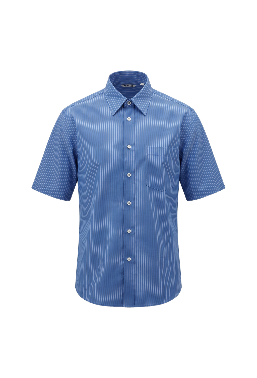 Suvin High Count Cloth Stripe Half Sleeved Shirt