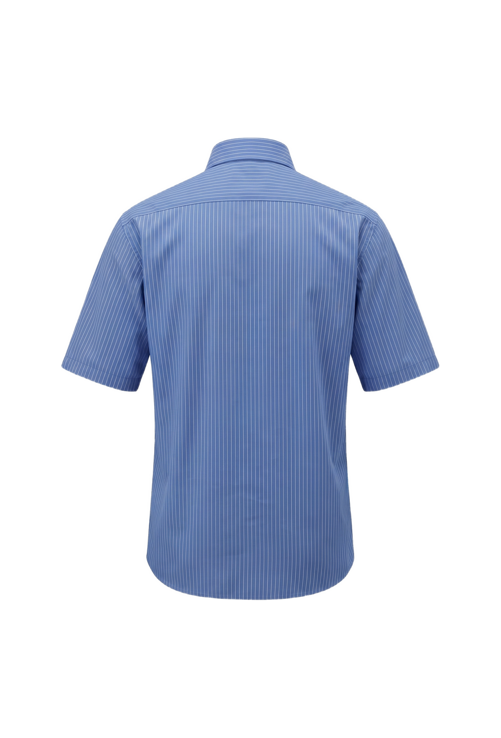 Suvin High Count Cloth Stripe Half Sleeved Shirt