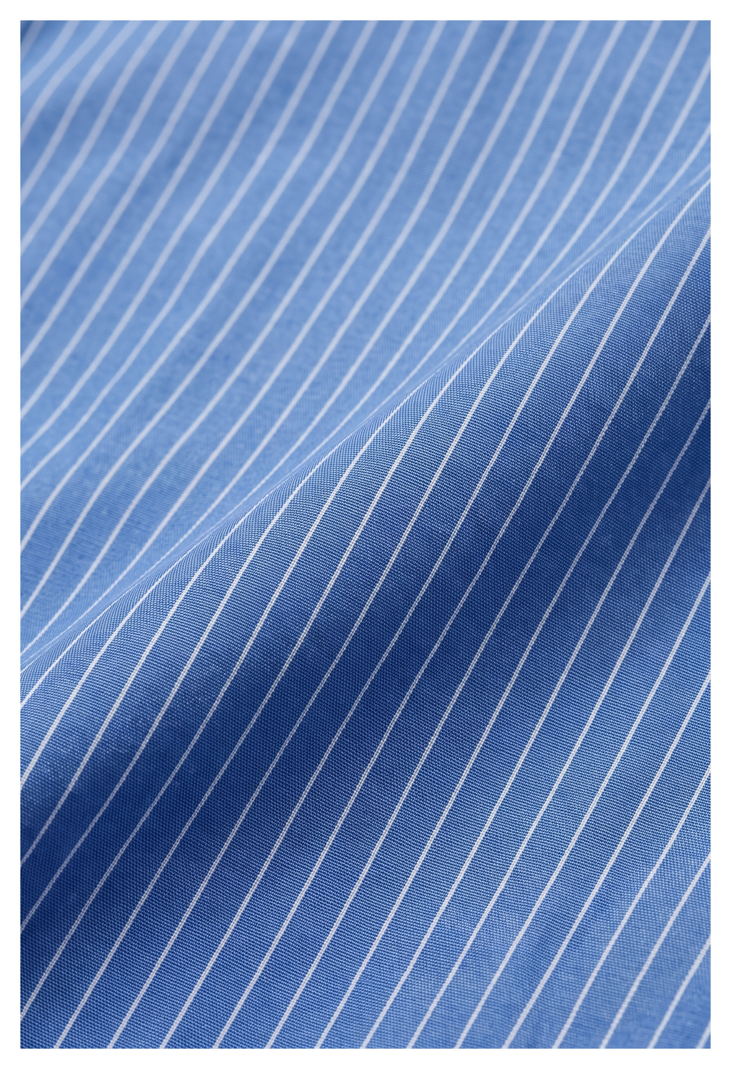 Suvin High Count Cloth Stripe Half Sleeved Shirt