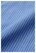 Suvin High Count Cloth Stripe Half Sleeved Shirt
