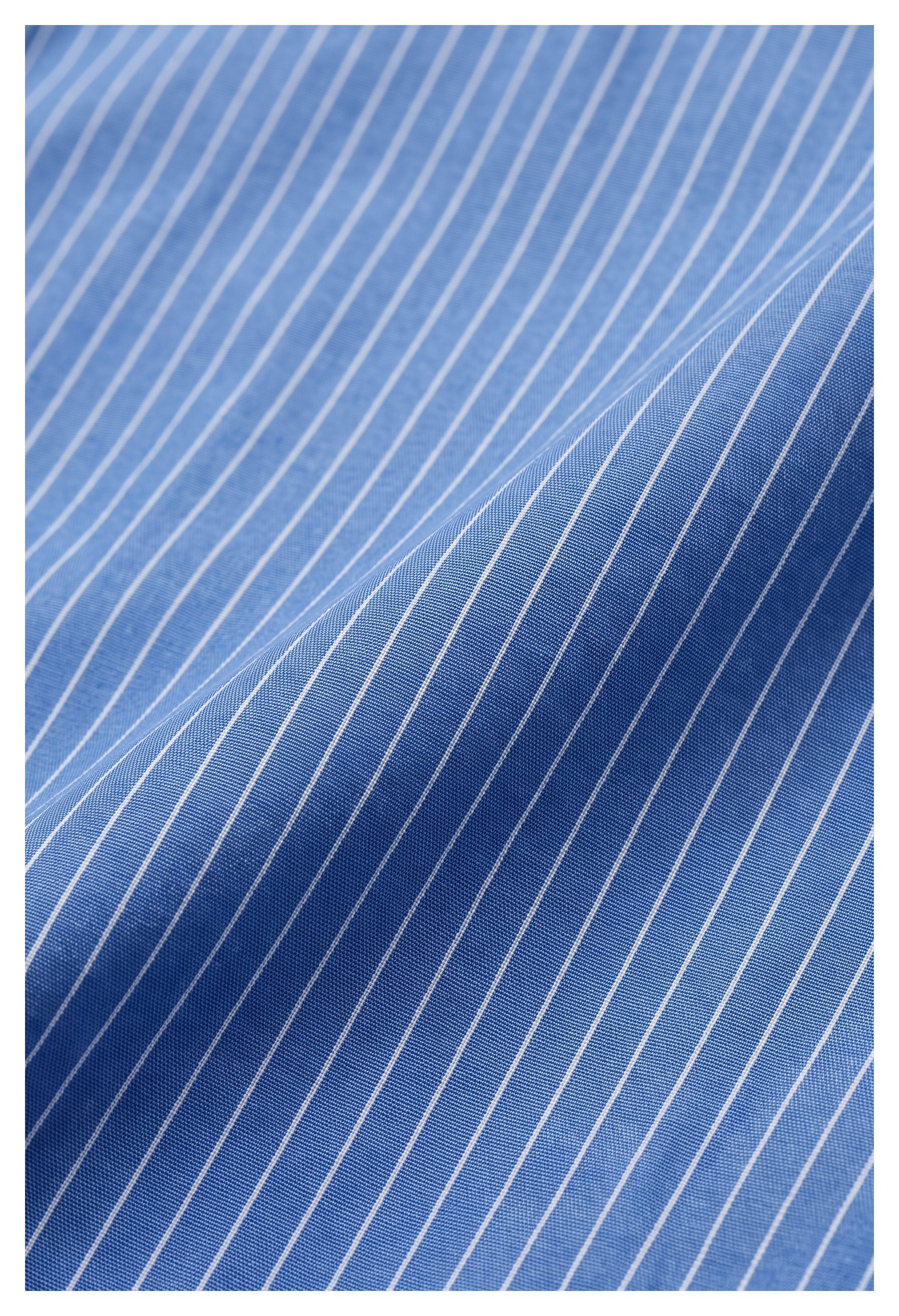 Suvin High Count Cloth Stripe Half Sleeved Shirt